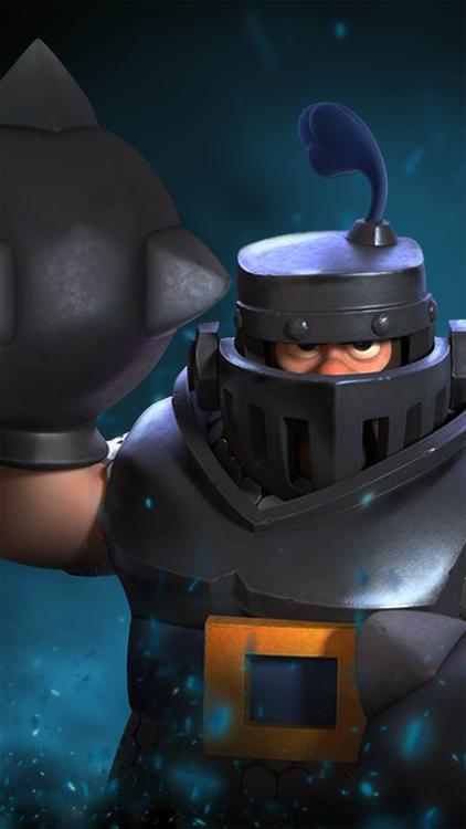 Clash Of Clans/Royale Dark Prince Dark wallpaper