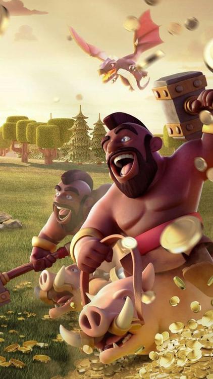 Clash Of Clans/Royale Hog Rider wallpaper 6 - free HD download
