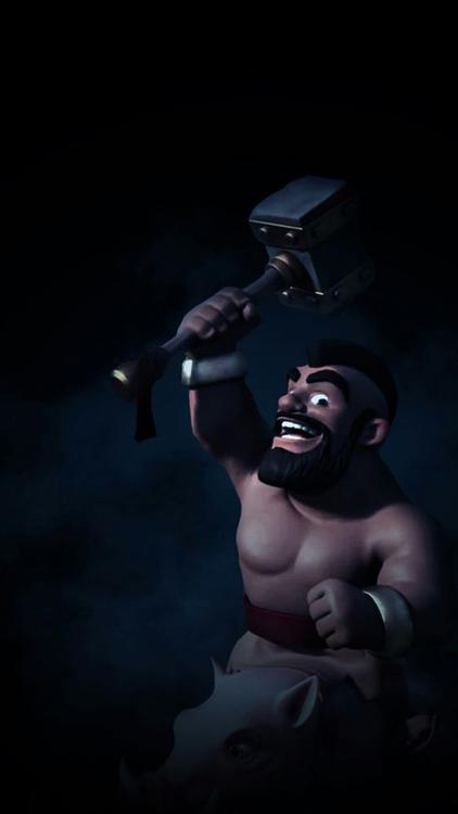 Clash Of Clans/Royale Hog Rider wallpaper 7 - free HD download