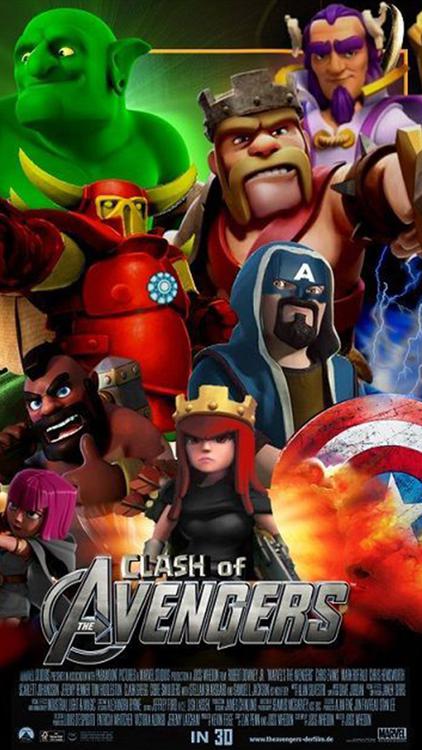 Clash Of Clans/Royale Mixed wallpaper 13 - free HD download