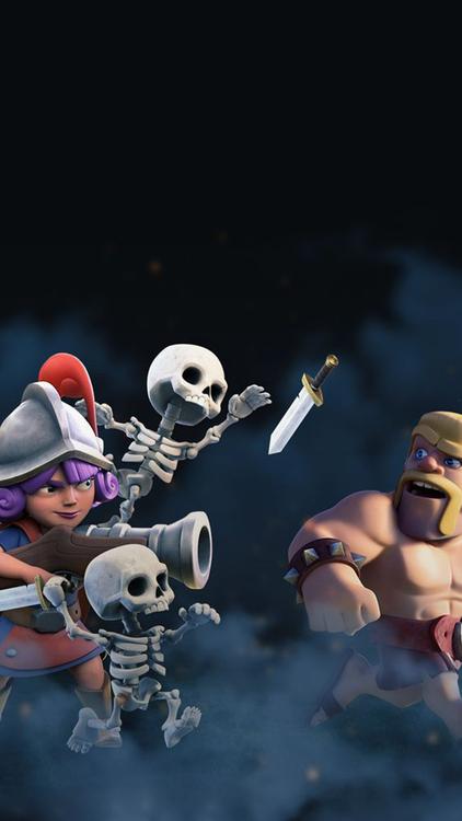 Clash Of Clans/Royale Mixed wallpaper 17 - free HD download