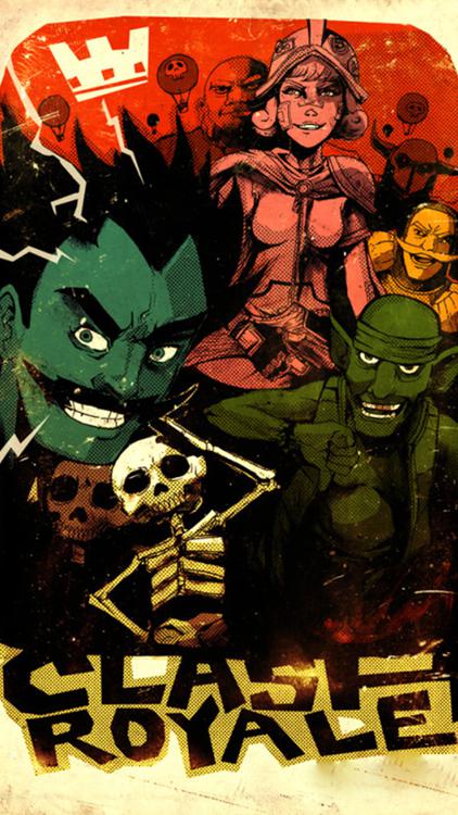 Clash Of Clans/Royale Mixed wallpaper 3 - free HD download