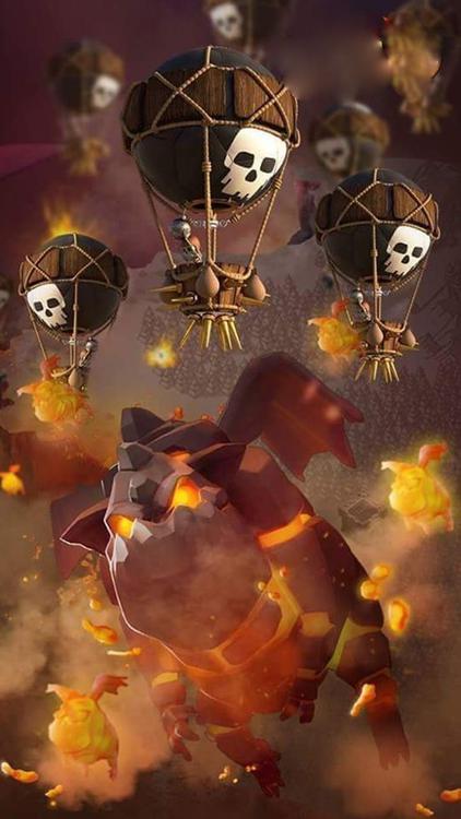 Clash Of Clans/Royale Mixed wallpaper 30 - free HD download