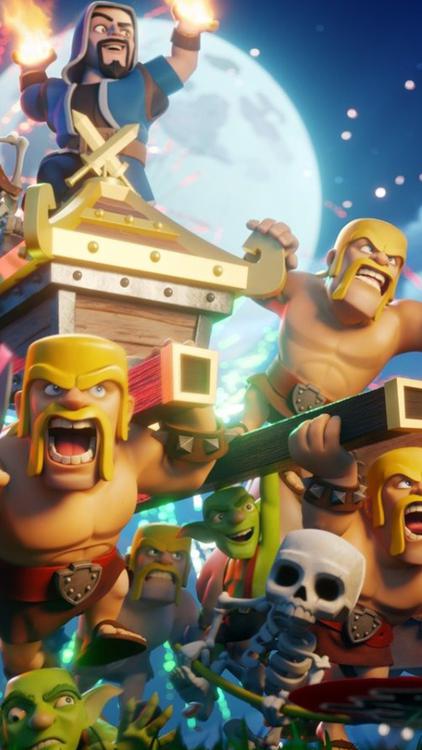 Clash Of Clans/Royale Mixed wallpaper 24 - free HD download