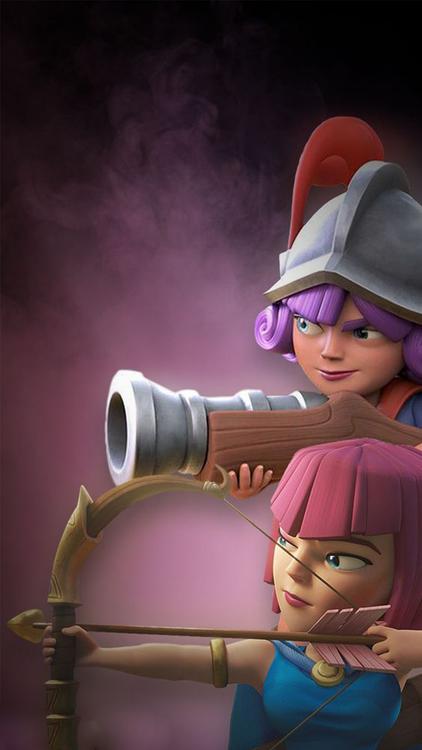 Clash Of Clans/Royale Mixed wallpaper 2 - free HD download