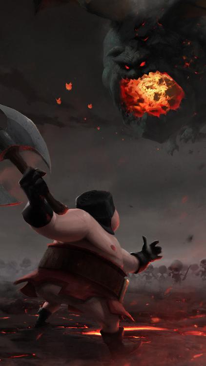 Clash Of Clans/Royale Mixed wallpaper 18 - free HD download