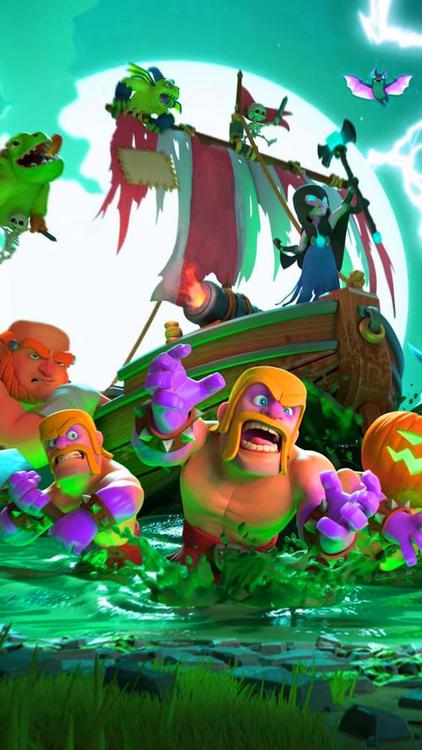 Clash Of Clans/Royale Mixed wallpaper 34 - free HD download