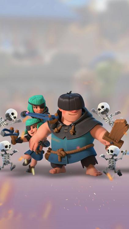 Clash Of Clans/Royale Mixed wallpaper 5 - free HD download