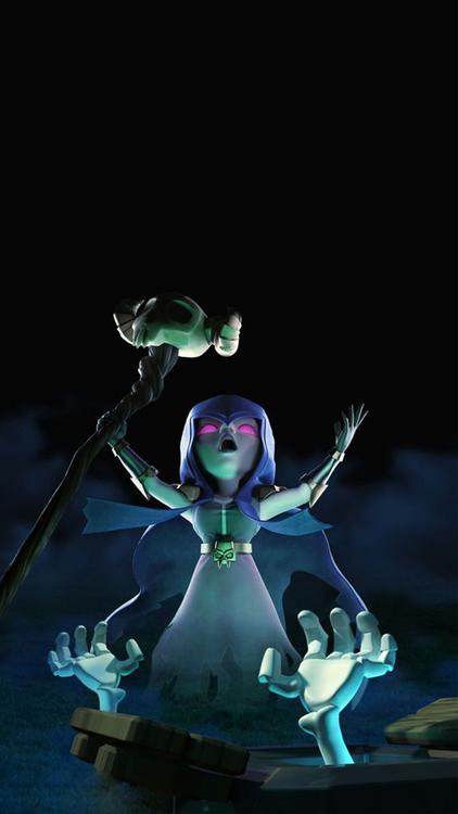 Clash Of Clans/Royale Witch wallpaper 10 - free HD download