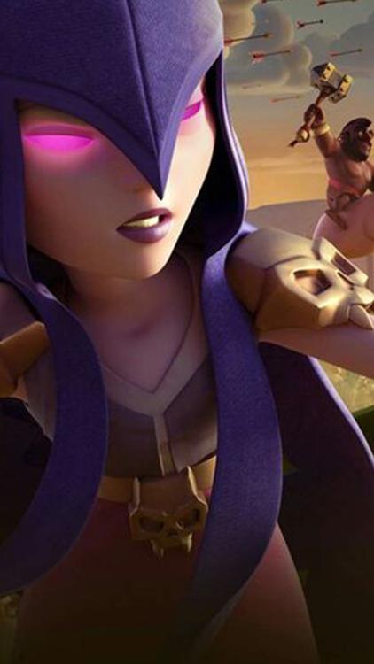 Clash Of Clans/Royale Witch wallpaper 6 - free HD download
