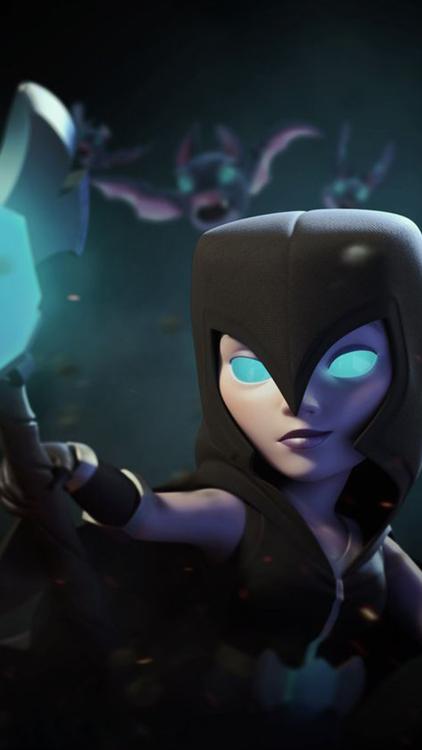 Clash Of Clans/Royale Witch wallpaper 4 - free HD download