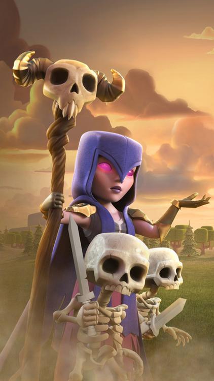 Clash Of Clans/Royale Witch wallpaper 3 - free HD download
