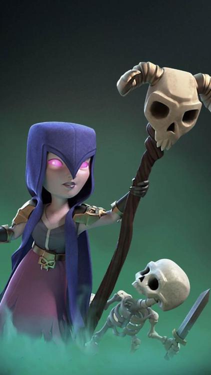 Clash Of Clans/Royale Witch wallpaper 5 - free HD download