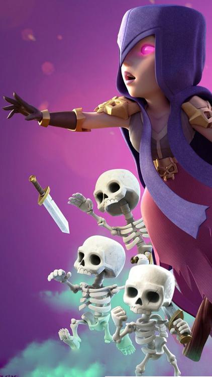 Clash Of Clans/Royale Witch wallpaper 7 - free HD download