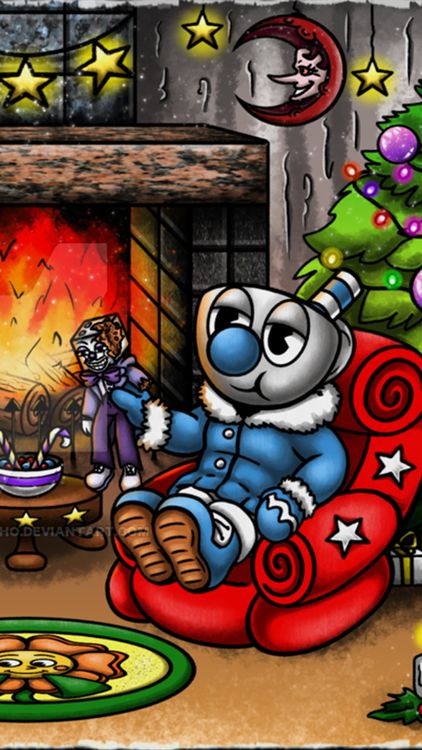 Cuphead A Very Devil Christmas wallpaper 9 - free HD download