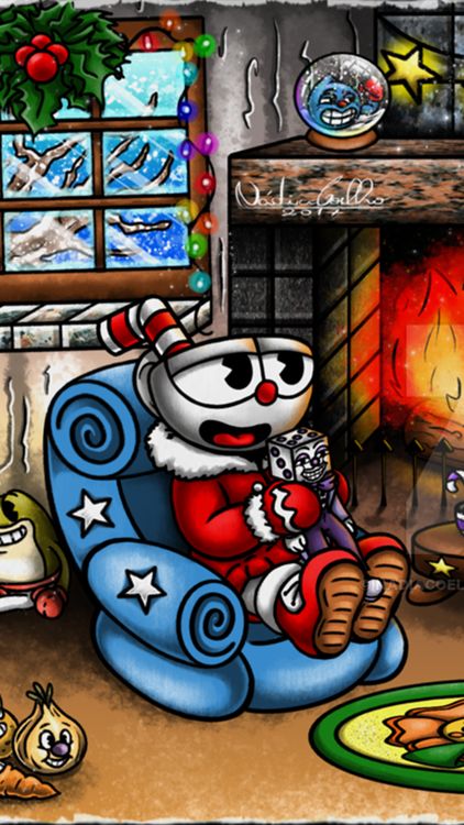 Cuphead A Very Devil Christmas wallpaper 7 - free HD download
