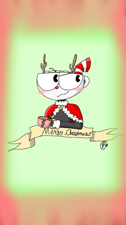 Cuphead A Very Devil Christmas wallpaper 2 - free HD download