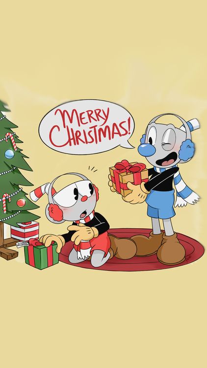 Cuphead A Very Devil Christmas wallpaper 4 - free HD download