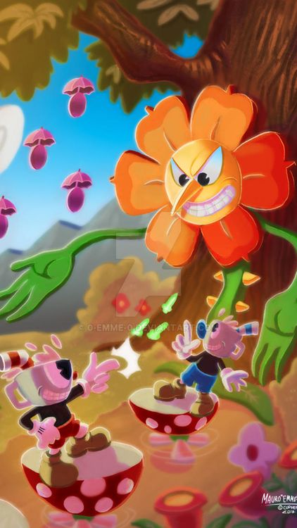 Cuphead Cagney Carnation wallpaper 2 - free HD download