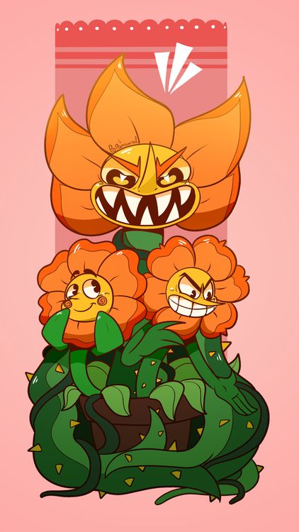 Cuphead Cagney Carnation wallpaper 5 - free HD download