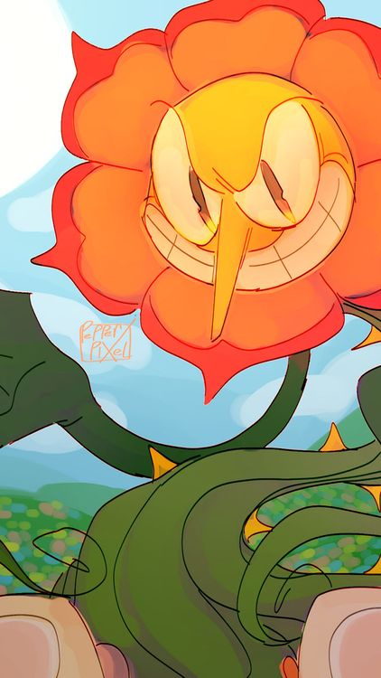 Cuphead Cagney Carnation wallpaper 9 - free HD download
