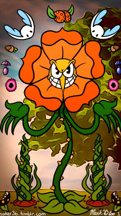 Cuphead Cagney Carnation wallpaper 12 - free HD download