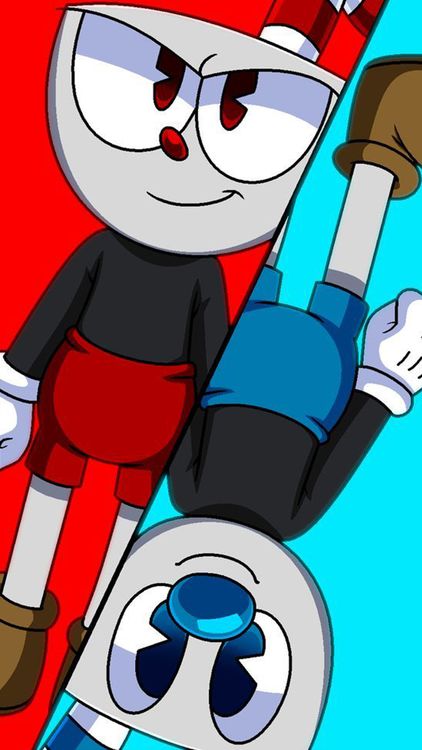 Cuphead Cuprock Gray wallpaper