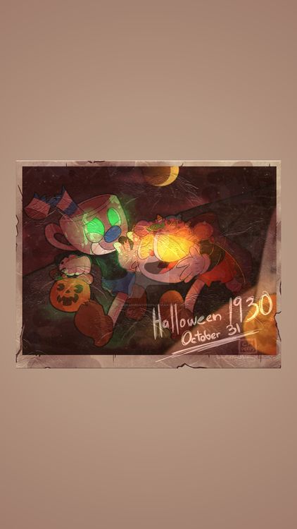 Cuphead Halloween Cup wallpaper 2 - free HD download