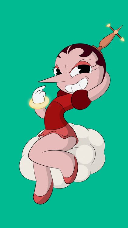 Cuphead Hilda Berg wallpaper 4 - free HD download