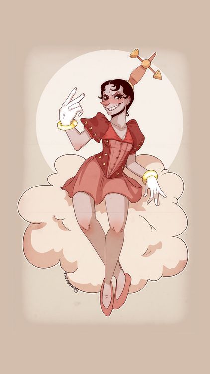 Cuphead Hilda Berg wallpaper 13 - free HD download