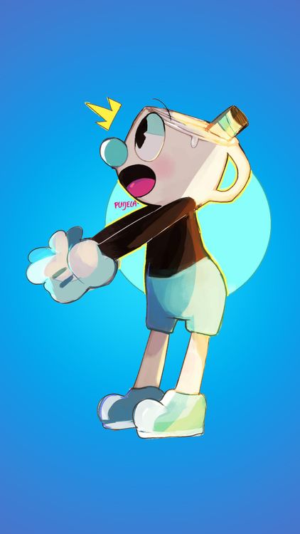 Cuphead Mugman wallpaper 3 - free HD download