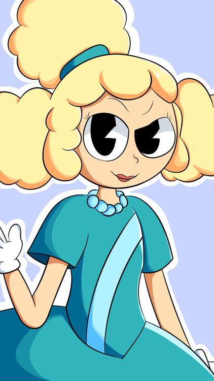 Cuphead Sally Stageplay wallpaper 1 - free HD download