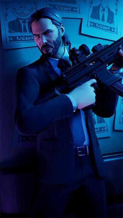 Fortnite John Wick wallpaper 1 - free HD download