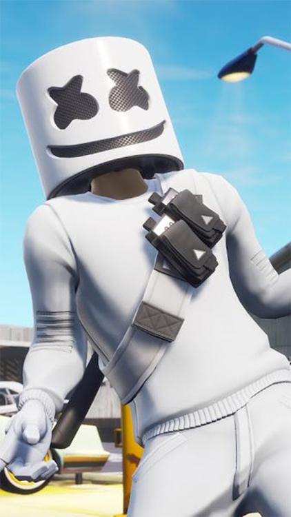 Fortnite Marshmallow wallpaper 10 - free HD download