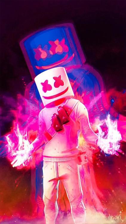 Fortnite Marshmallow wallpaper 1 - free HD download
