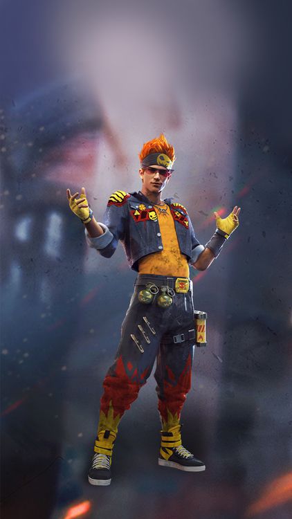 Free Fire Alvaro wallpaper 2 - free HD download