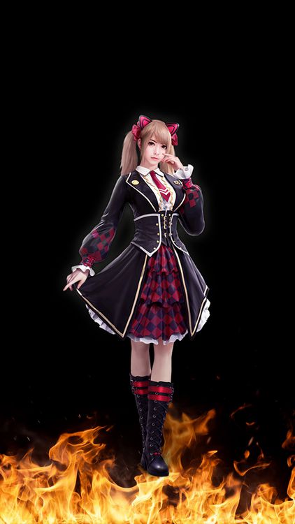 Free Fire Caroline wallpaper 7 - free HD download