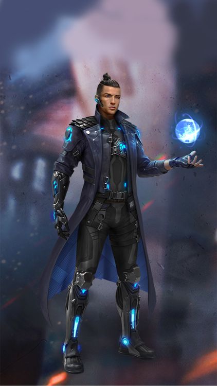 Free Fire Chrono wallpaper 2 - free HD download