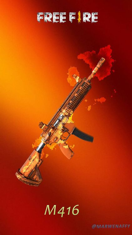Free Fire Guns Weapons & Items wallpaper
