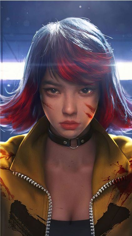 Free Fire Kelly wallpaper 7 - free HD download