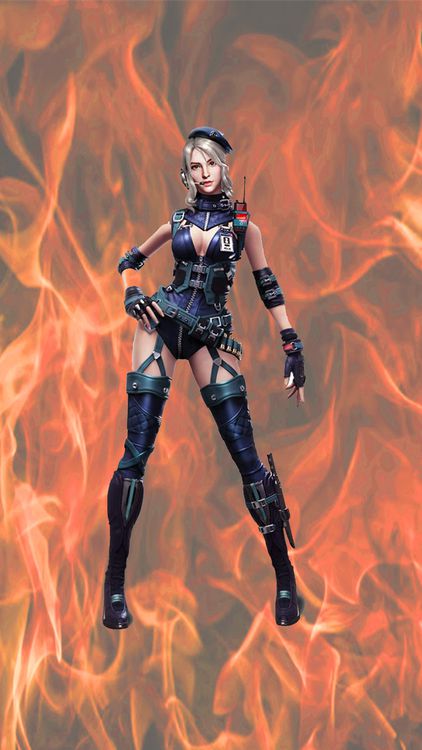 Free Fire Laura wallpaper 6 - free HD download