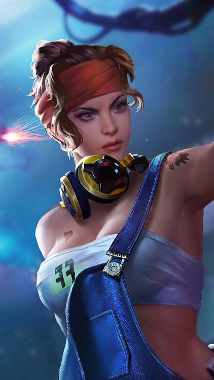 Free Fire Shani wallpaper 2 - free HD download