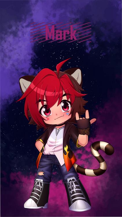 Gacha Life Dark Units Dark wallpaper