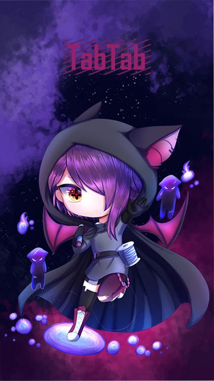 Gacha Life Dark Units Dark wallpaper