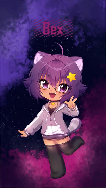 Gacha Life Dark Units Dark wallpaper