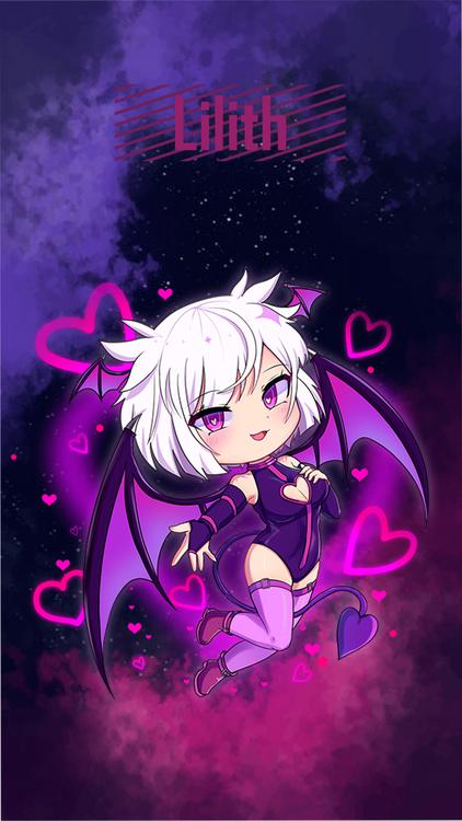 Gacha Life Dark Units Dark wallpaper