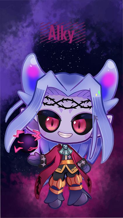 Gacha Life Dark Units Dark wallpaper