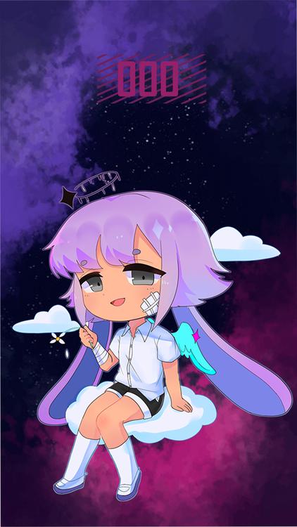 Gacha Life Dark Units Dark wallpaper