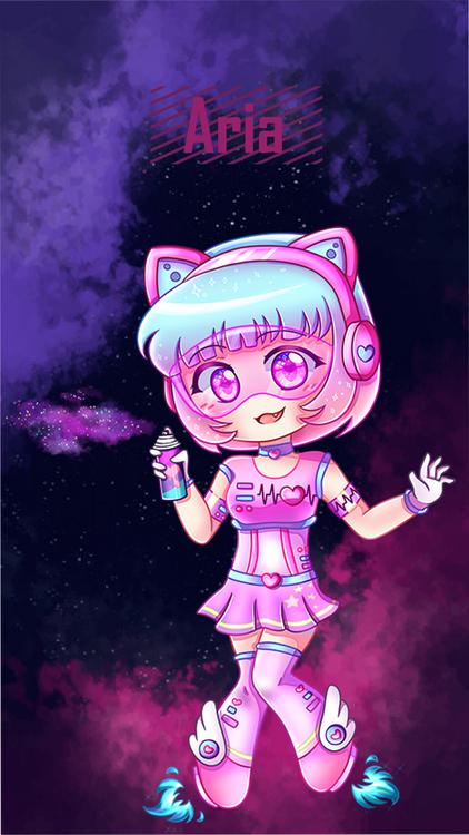 Gacha Life Dark Units Dark wallpaper