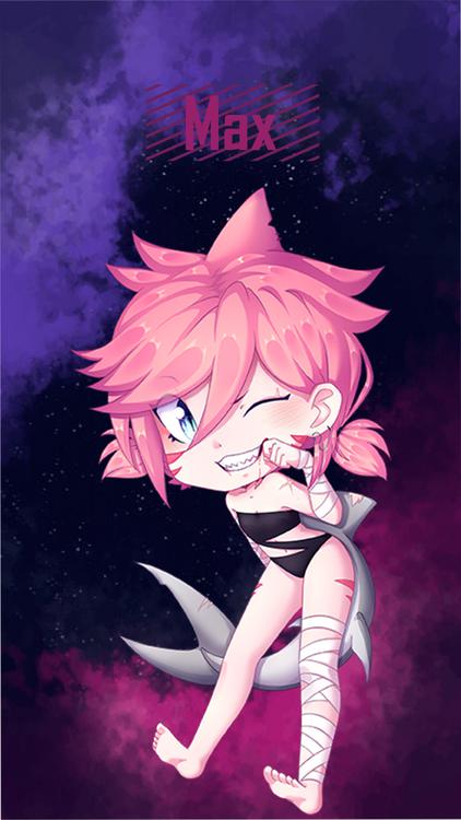 Gacha Life Dark Units Dark wallpaper